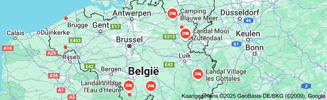 vakantie in belgie