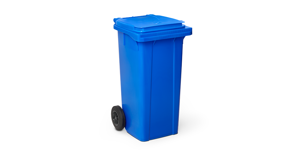 Efficiënt afvalbeheer met de veelzijdige 120 liter container