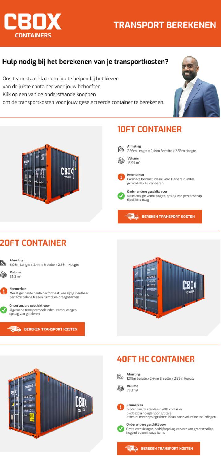 Ontdek: Wat Kost het Huren van een Container in België?