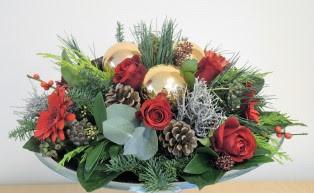 Creëer Magische Kerstdecoraties met een Bloemschikken Kerst Workshop