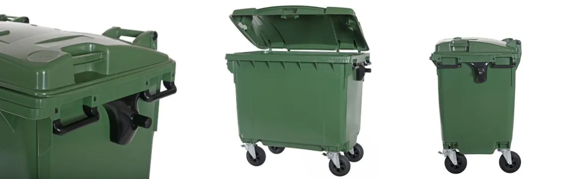 kleine groene container