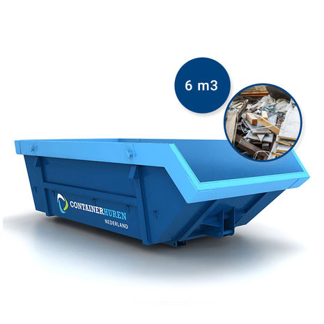 6m3 container bouwafval